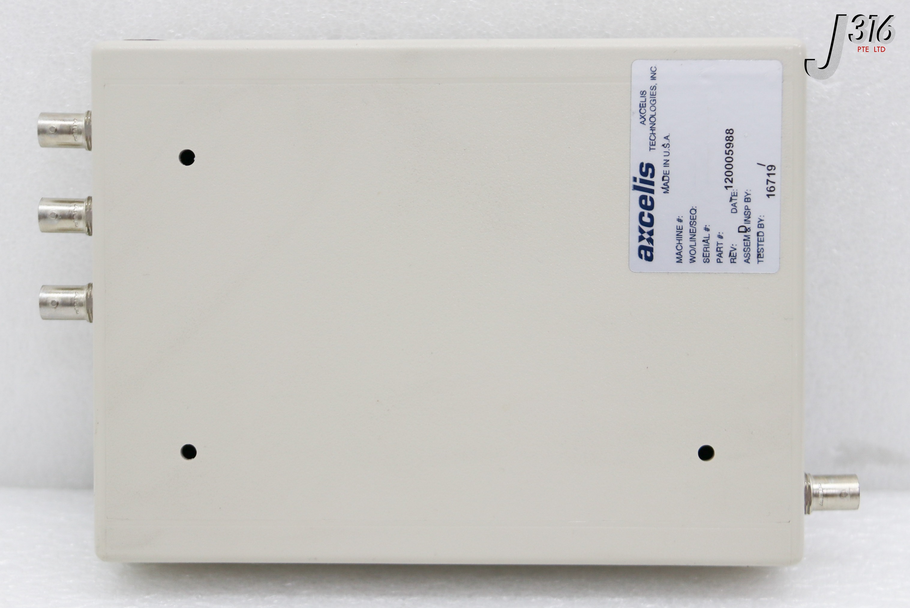 35433 AXCELIS FARADAY PRE-AMPLIFIER MODULE 120005988 | eBay